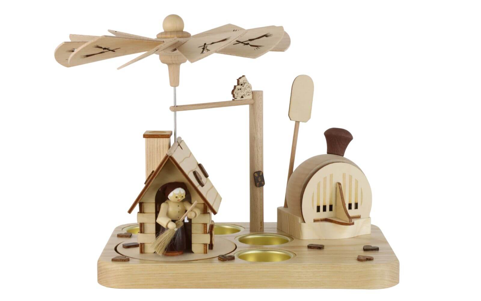Weihnachtspyramide & Räucherpyramide Hänsel und Gretel von Legler_2
