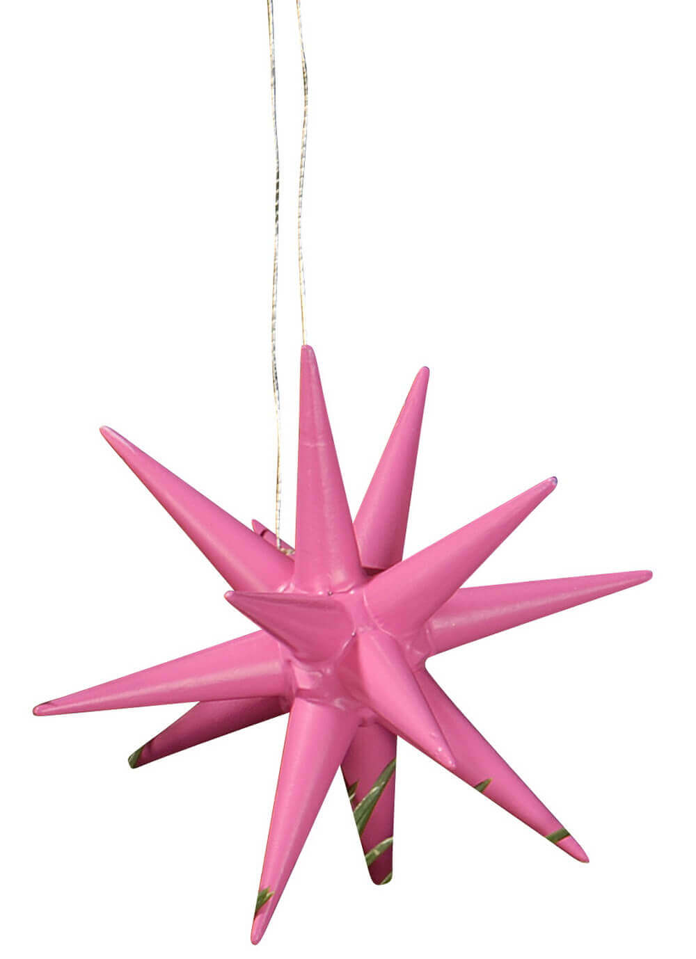 Christbaumschmuck Weihnachtssterne pink, 6-teilig von Albin Preißler_Bild1