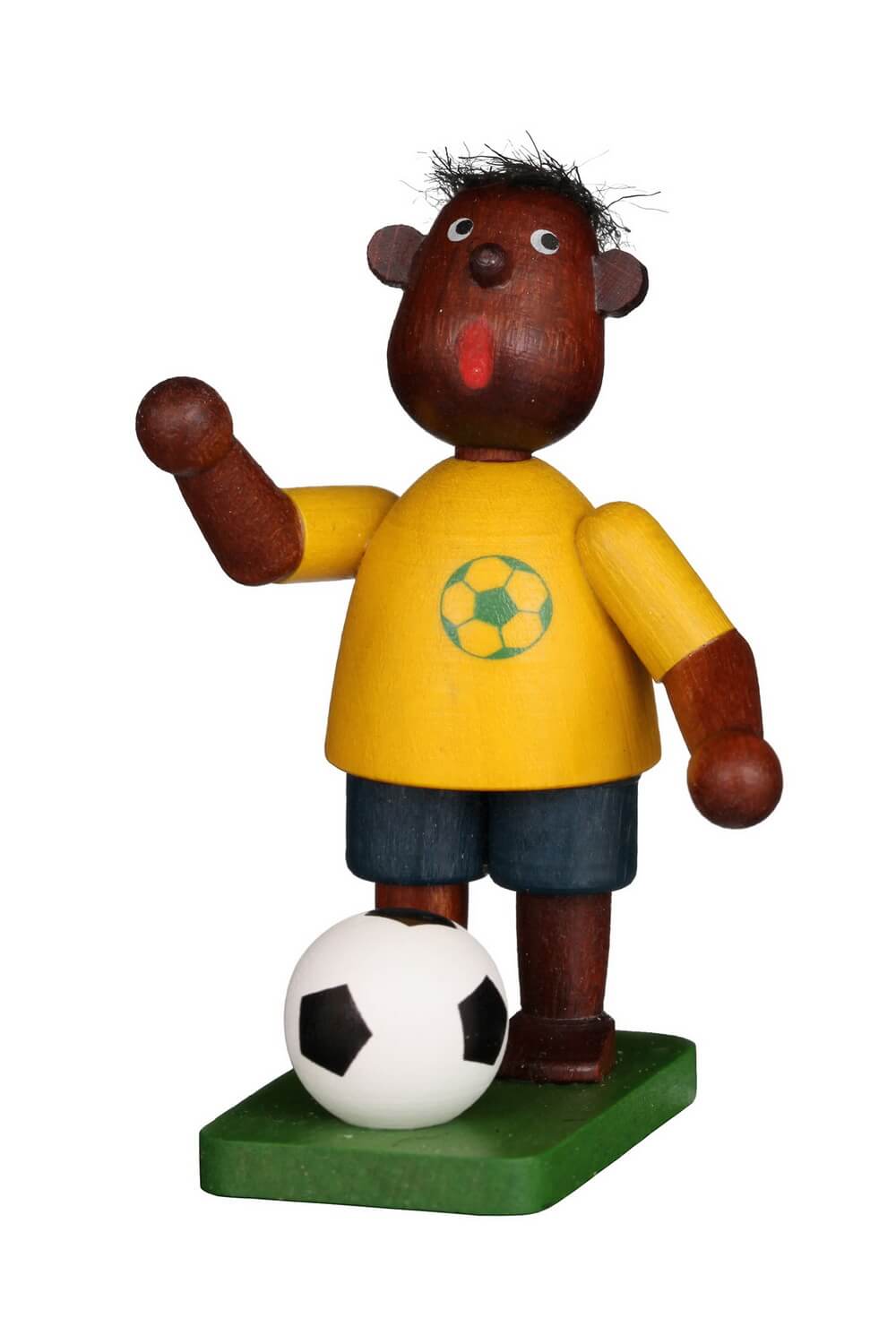 Miniatur WM-Bengelchen Brasilien, 10 cm, farbig von Christian Ulbricht