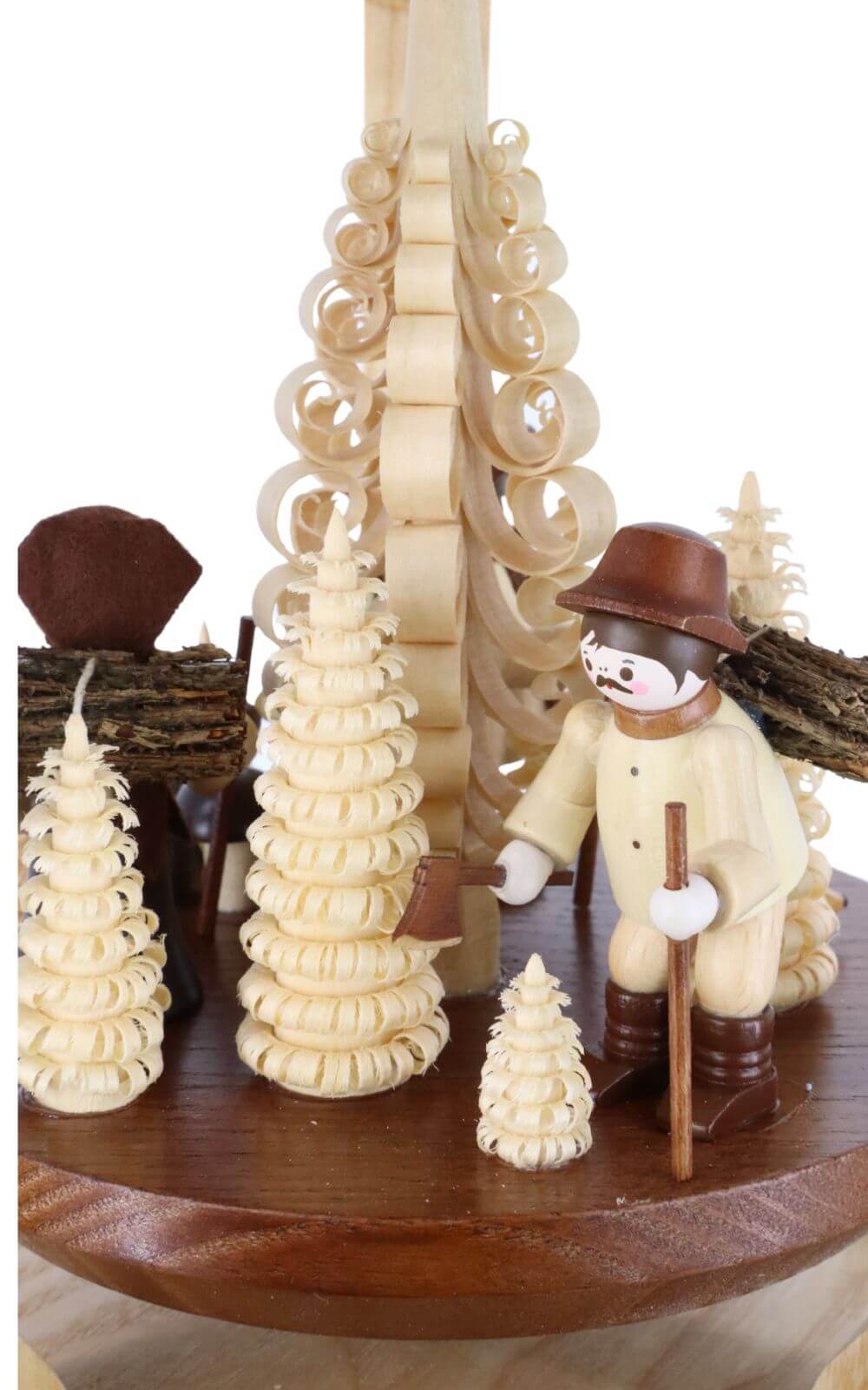 Weihnachtspyramide Waldleute von HODREWA Legler_3