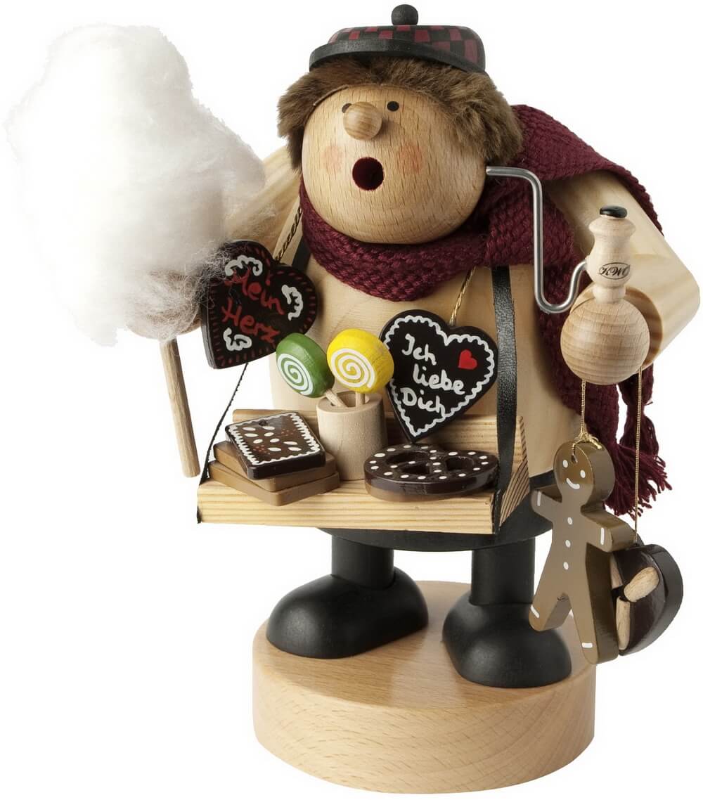 Räuchermännchen Lebkuchenhändler, 19 cm von KWO