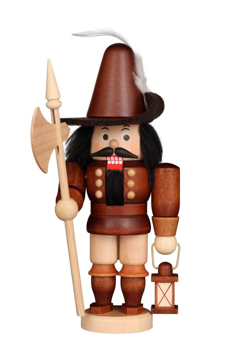 Nussknacker Nachtwächter, natur, 18 cm von Christian Ulbricht