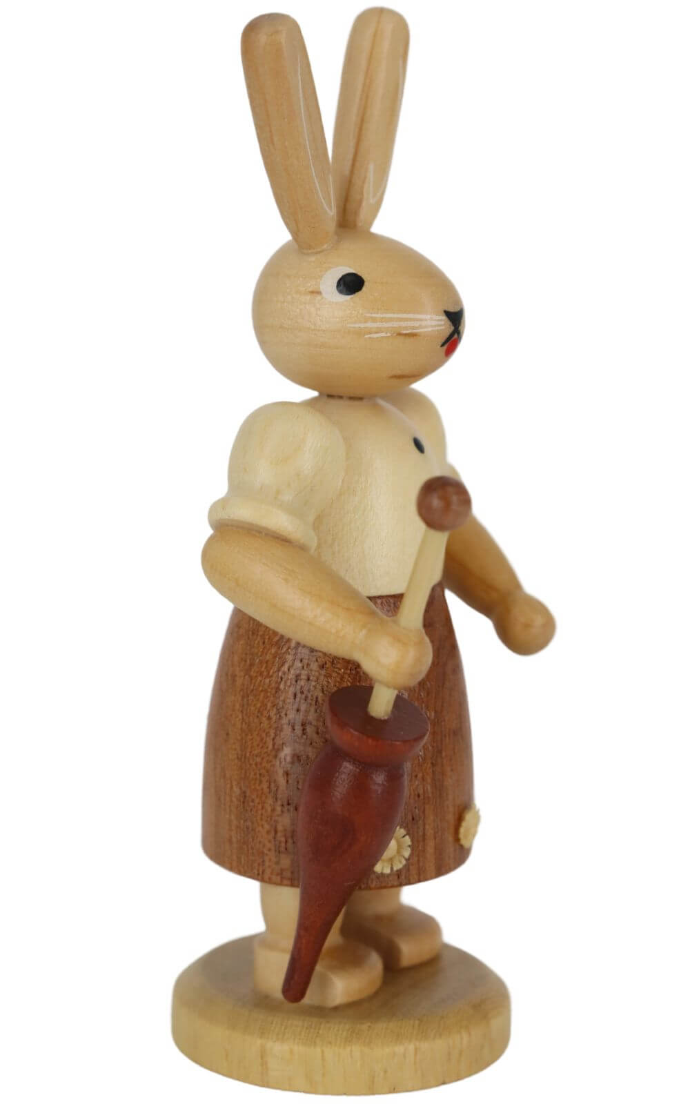 Osterhase - Hasenfrau mit Regenschirm, natur, 11 cm von Müller Kleinkunst_2