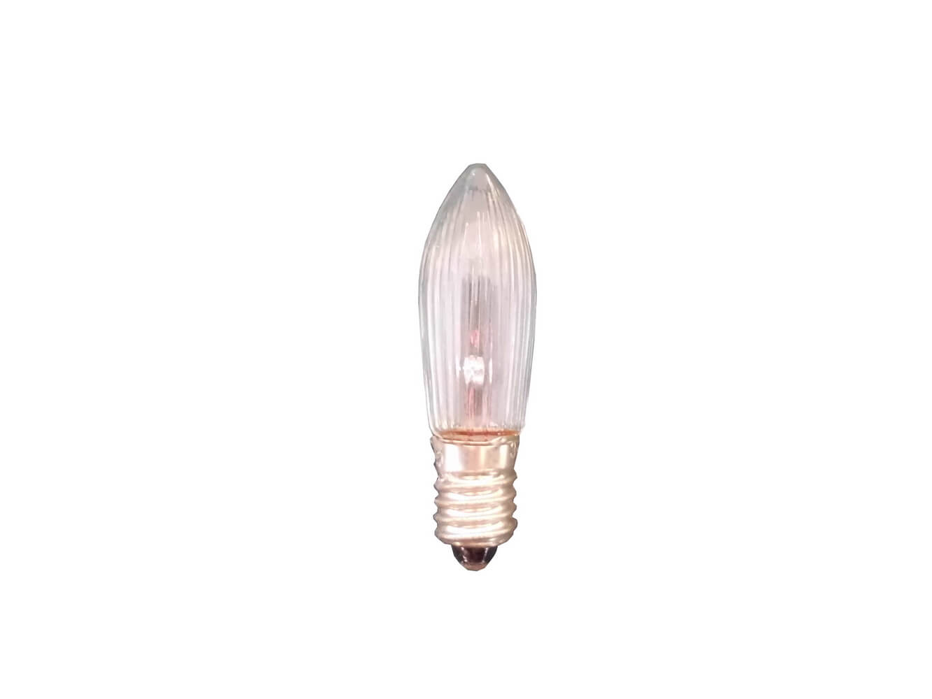 Riffelkerzen, 5 Stück, 3 Watt, 39 Volt