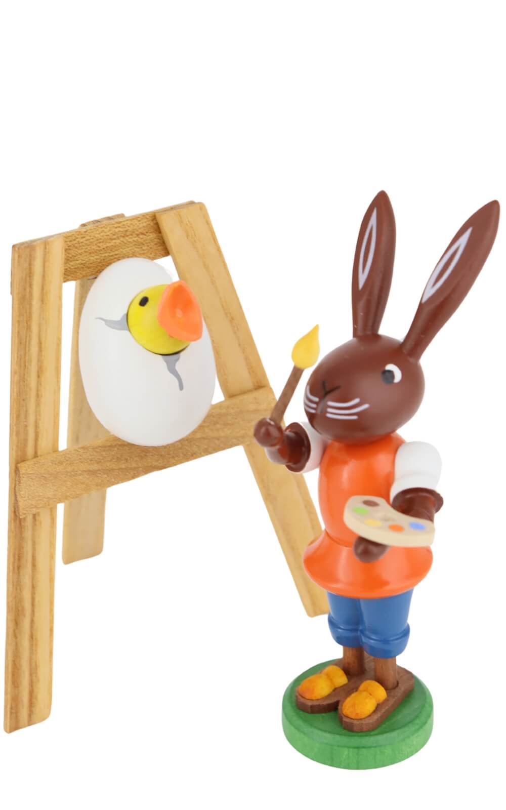 Osterhase mit Küken, 9 cm von Thomas Preißler_1