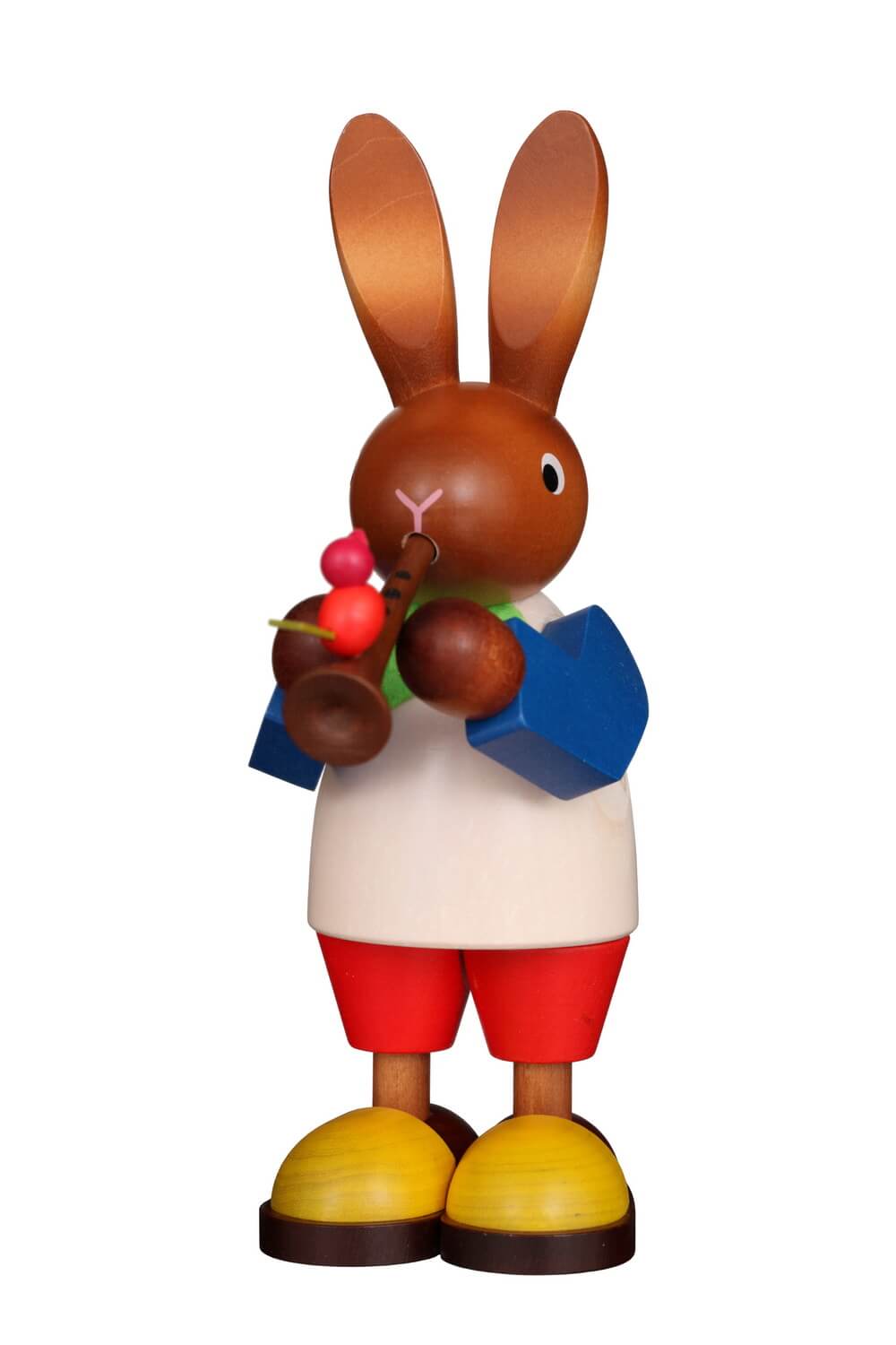 Osterhase mit Flöte, 23 cm von Christian Ulbricht