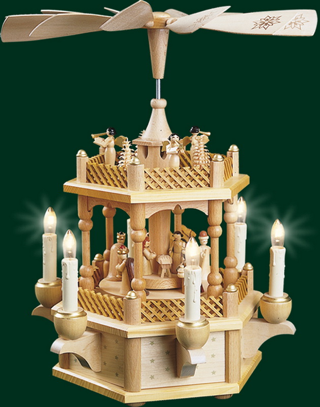 Weihnachtspyramide Christi Geburt von Richard Glässer GmbH_1