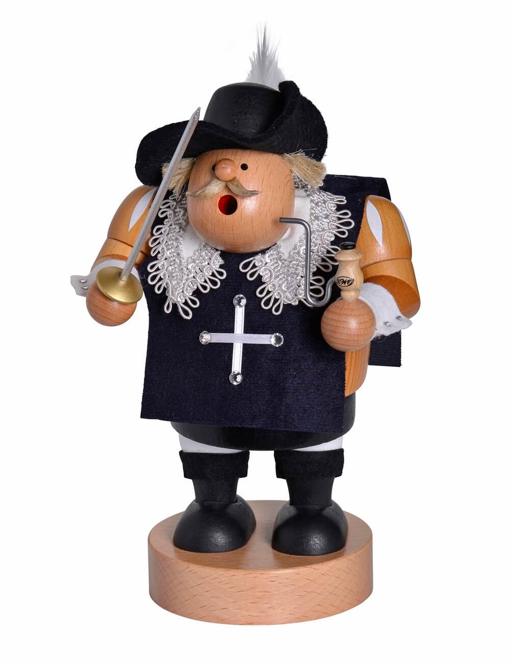Räuchermännchen Musketier D’Artagnan, 21 cm von KWO