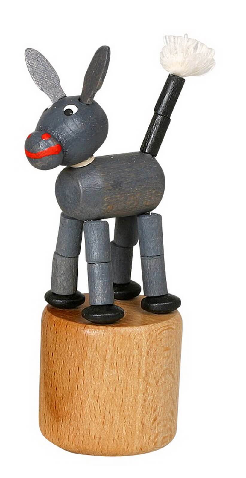 Wackelfigur Esel, 8 cm von Jan Stephani_Bild1
