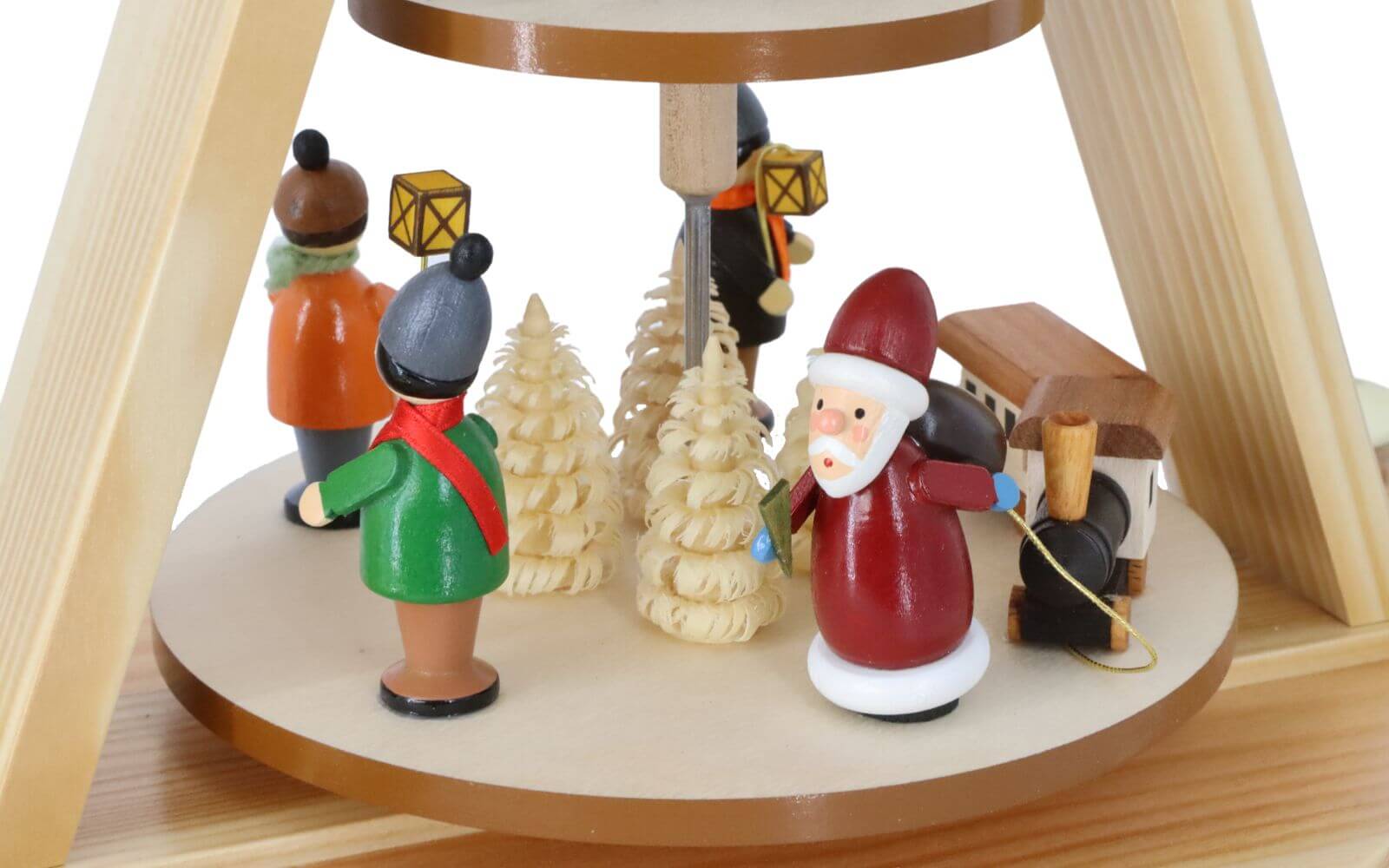 Weihnachtspyramide Bescherung, Laternenkinder von Knuth Neuber_3