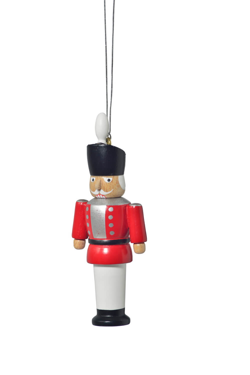 Christbaumschmuck Nussknacker, rot, 8 cm von KWO
