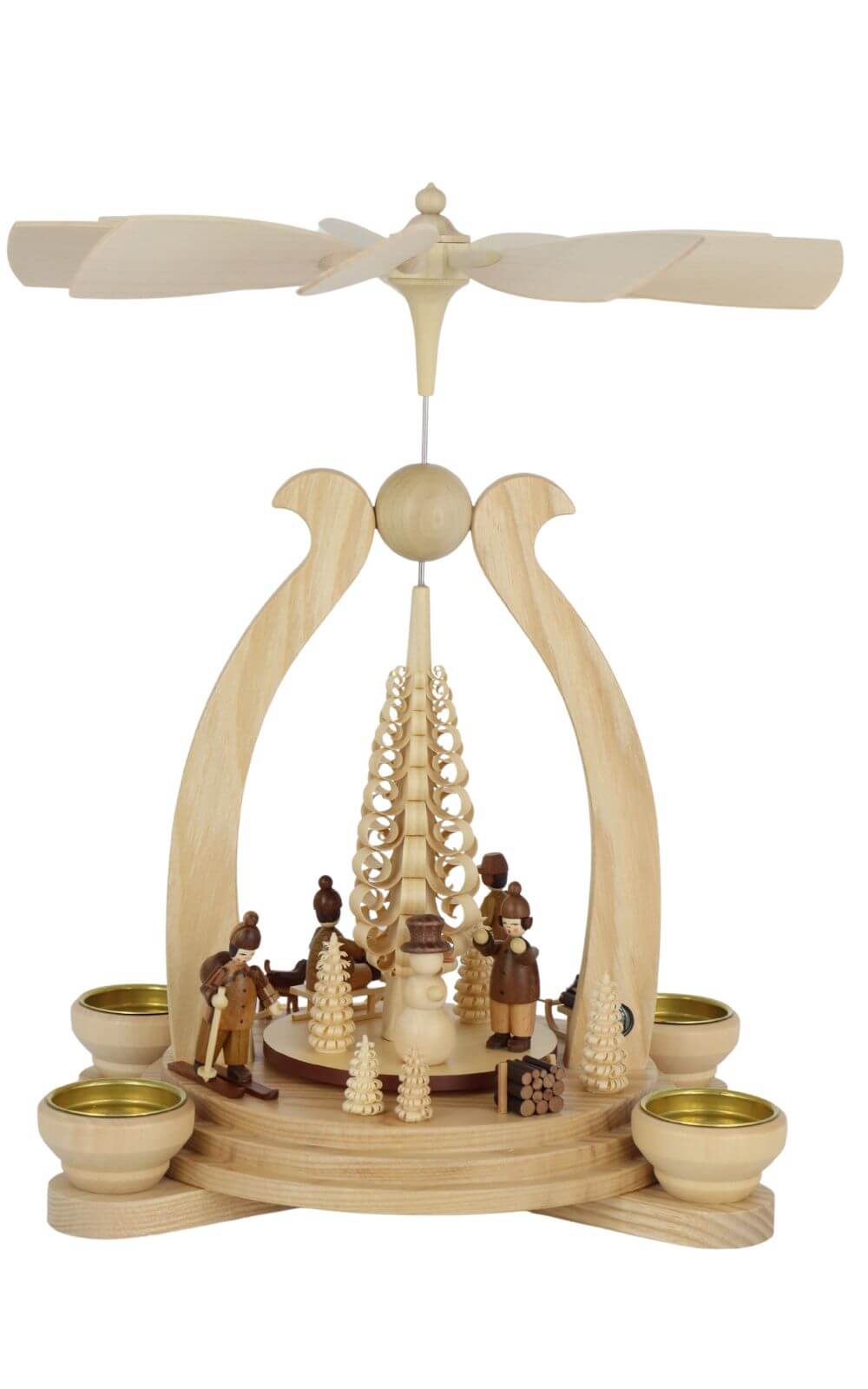 Bogenpyramide Wintermotiv, 34 cm von Müller Kleinkunst_1