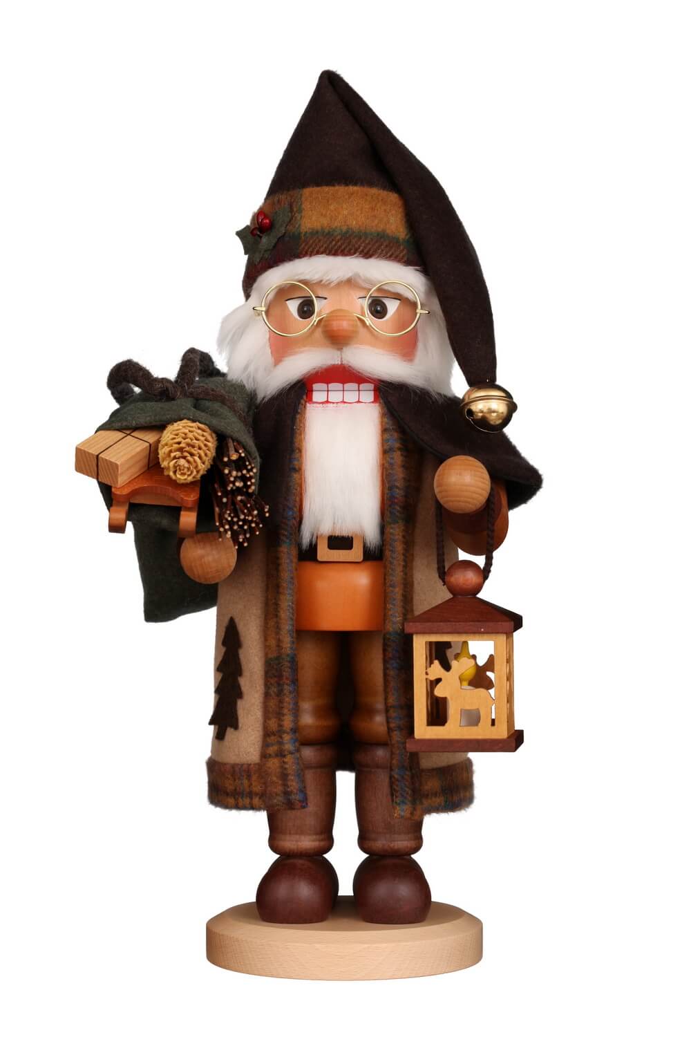 Nussknacker Weihnachtsmann, natur, 42 cm von Christian Ulbricht