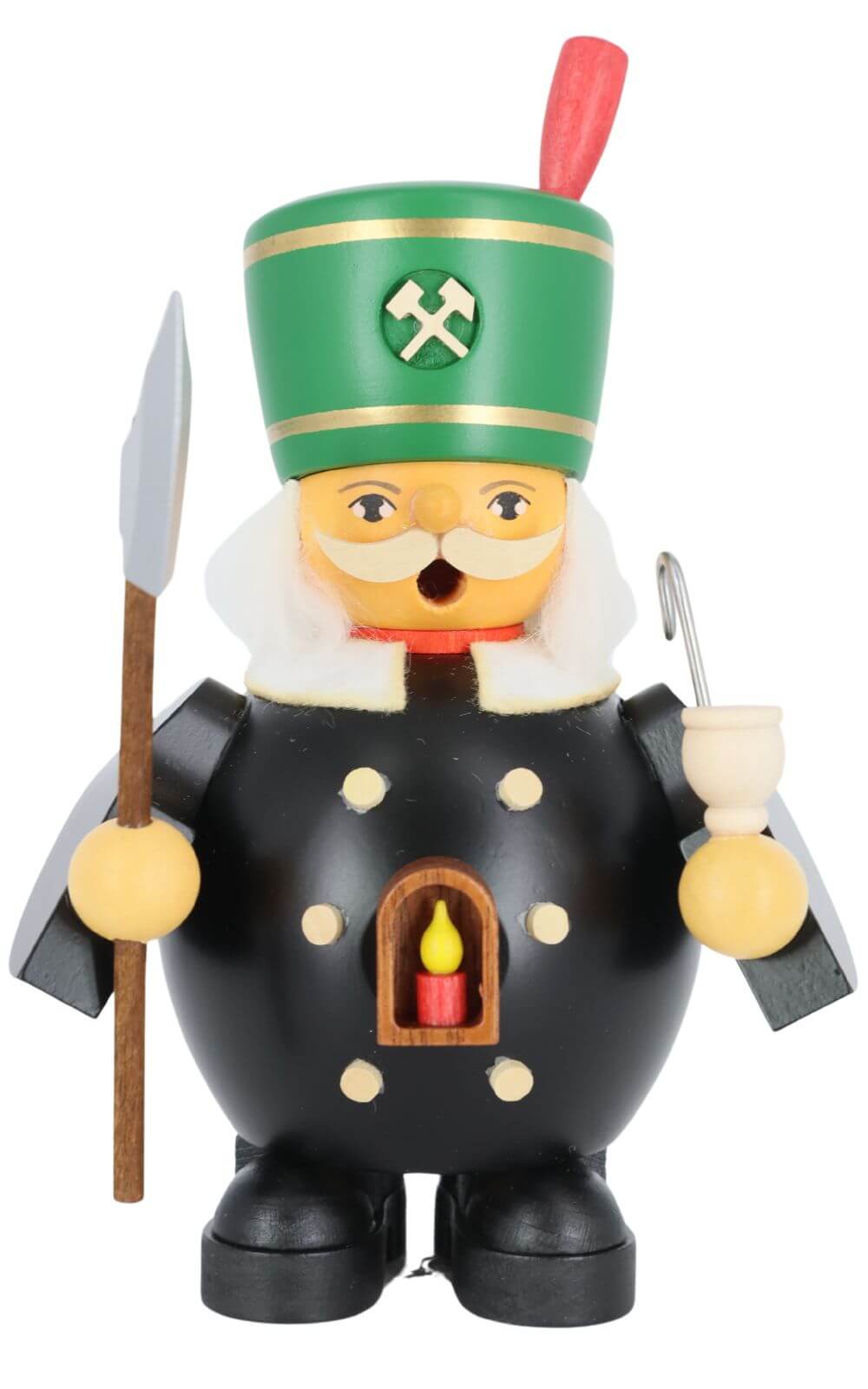 Räuchermännchen Bergmann, 14 cm, farbig von Müller Kleinkunst_1