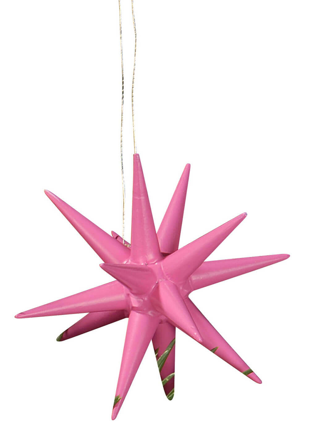 Christbaumschmuck Weihnachtssterne pink, 4-teilig von Albin Preißler_Bild1