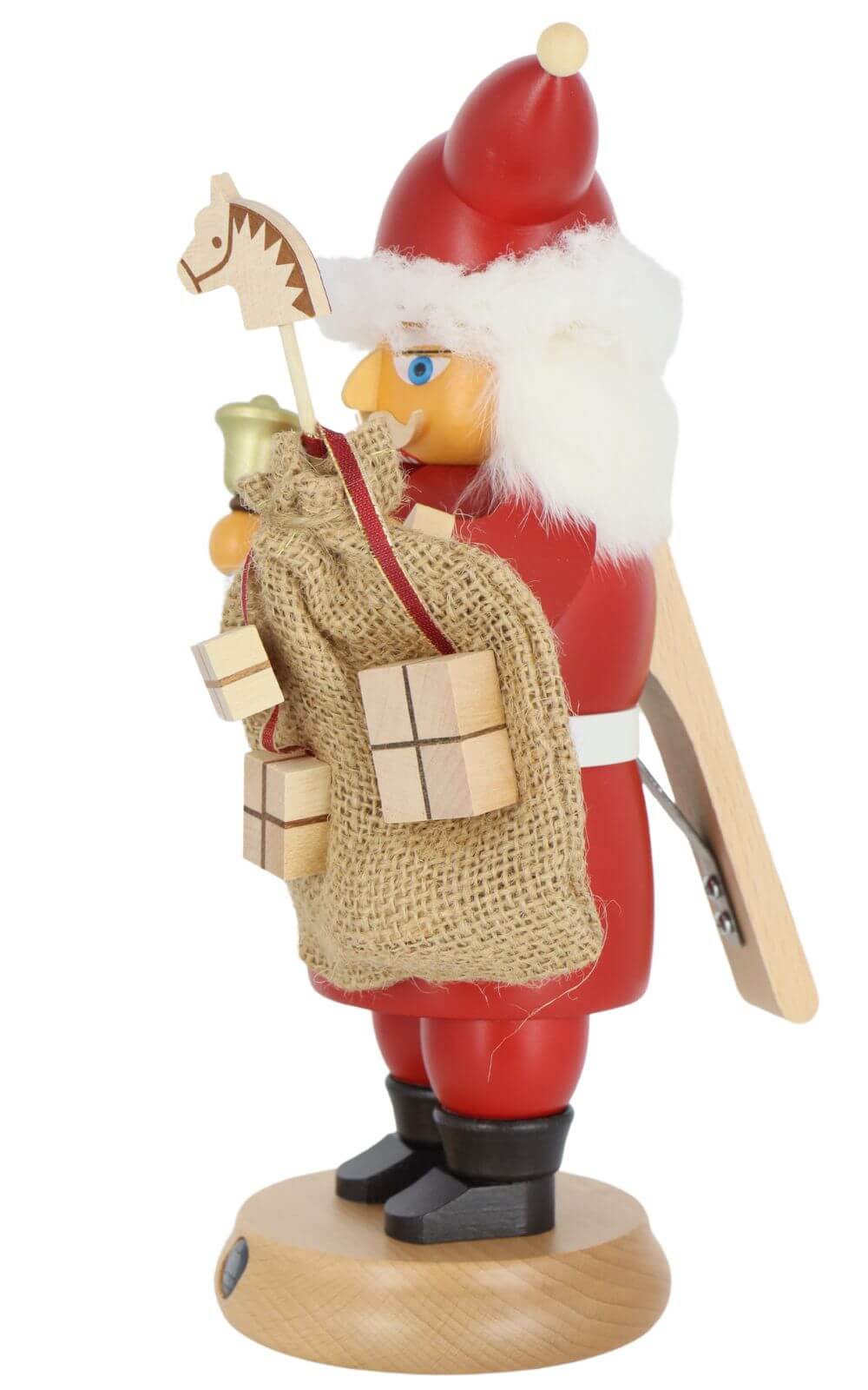 Rauchknacker® Weihnachtsmann mit Glocke von Müller Kleinkunst_3