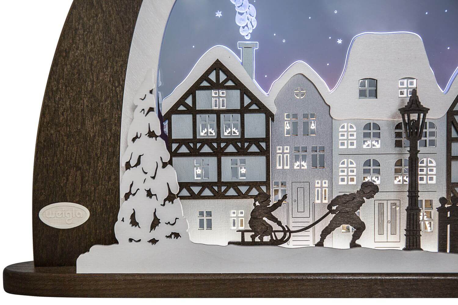 LED Schwibbogen Winter in der Altstadt von Weigla_Bild2