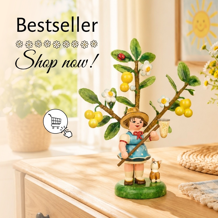 Hubrig Jahresfigur 2026 – Mirabelle, 13 cm von Hubrig Volkskunst