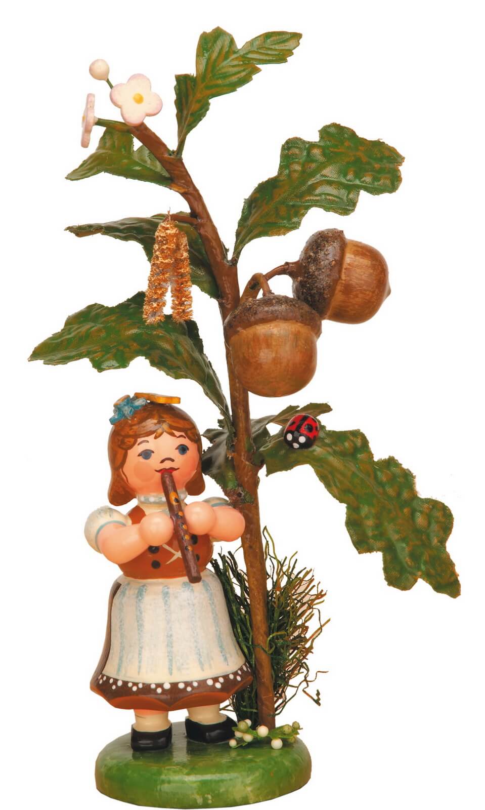 Blumenkind Herbstkind Eichel, 13 cm von Hubrig Volkskunst