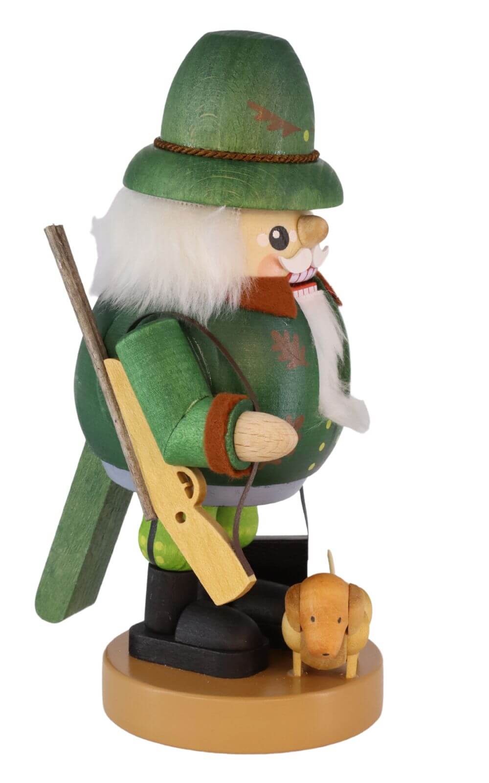 Nussknacker Förster mit Dackel, 21 cm von Richard Glässer_2
