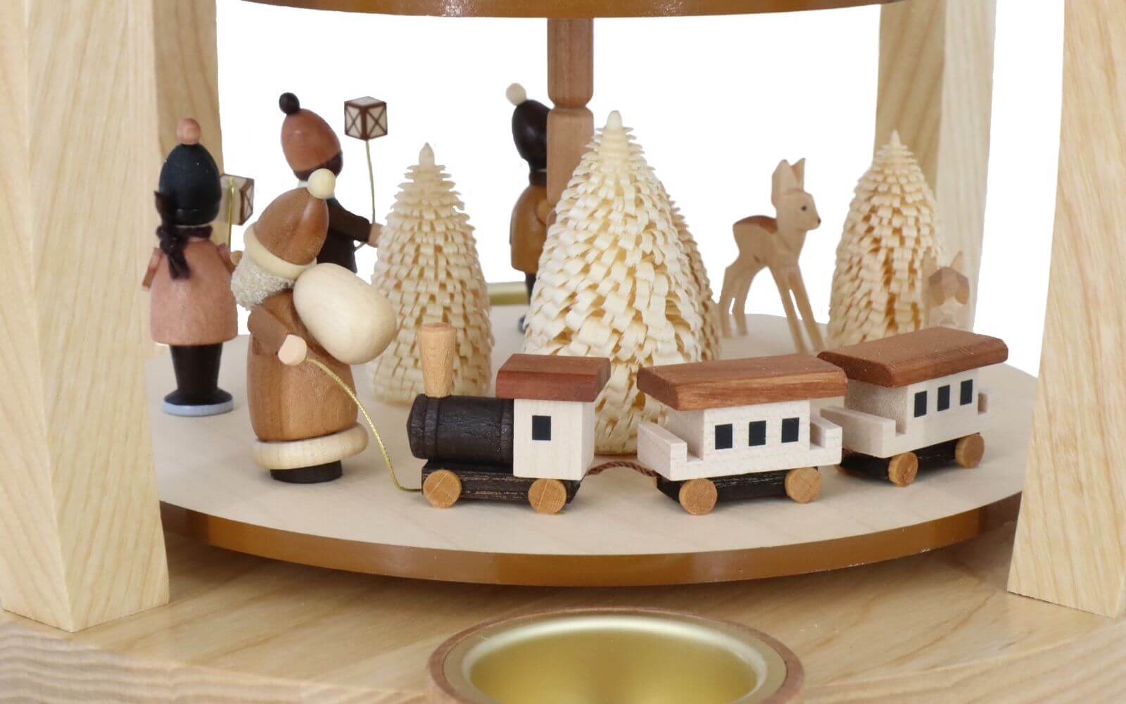 Weihnachtspyramide Kurrende, 3 - stöckig von Knuth Neuber_4