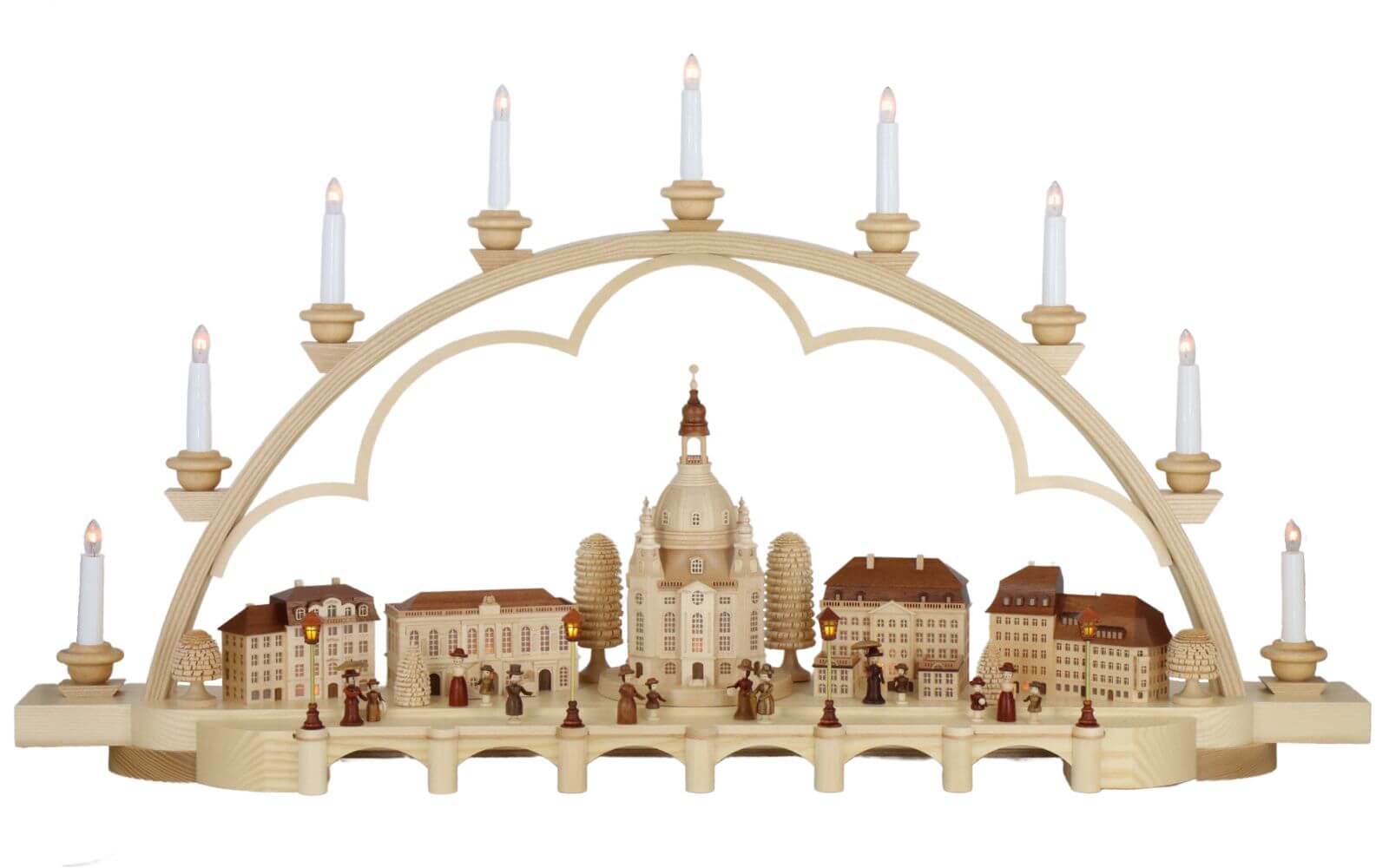 Schwibbogen Alt Dresden, 103 cm, 230 V von Müller Kleinkunst_1