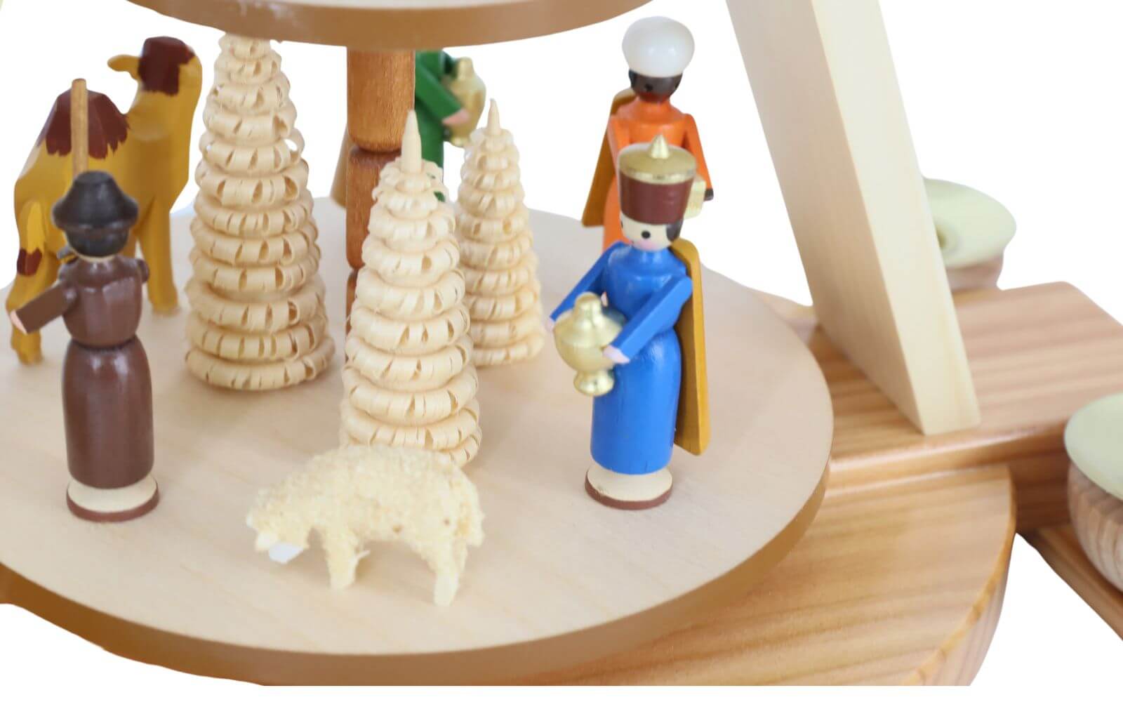 Weihnachtspyramide Heilige Familie 2-stöckig von Knuth Neuber_7