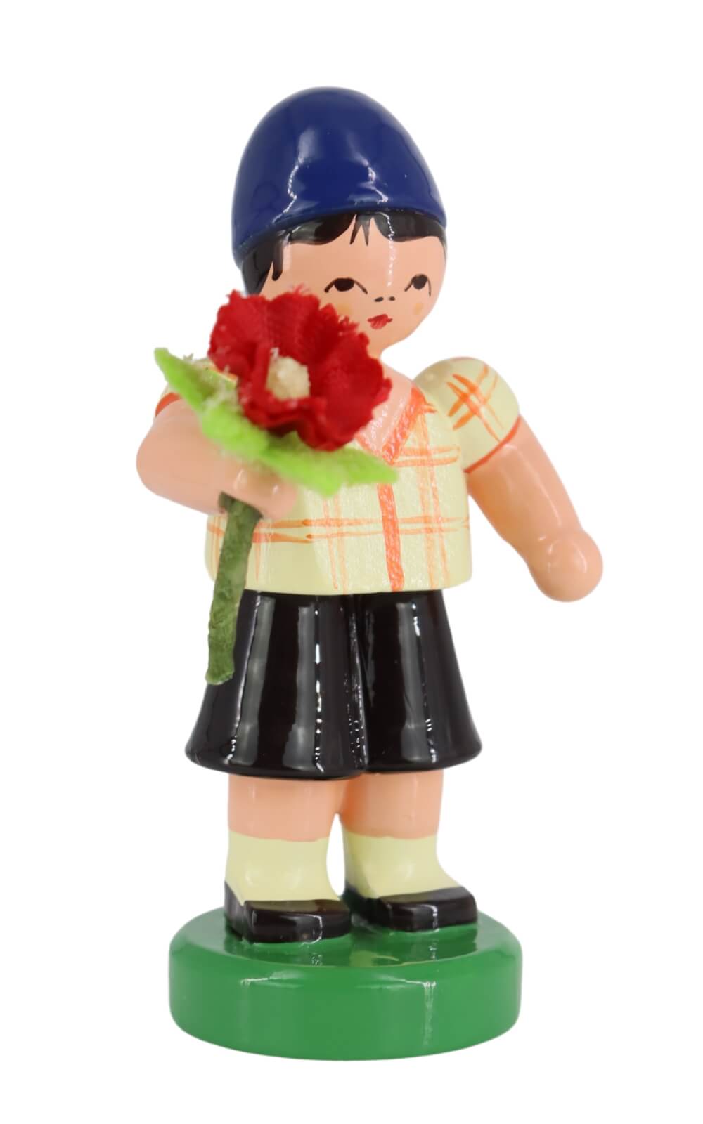 Miniatur Blumenkind - Junge, hellgelb/blau von Figurenland Uhlig GmbH_3