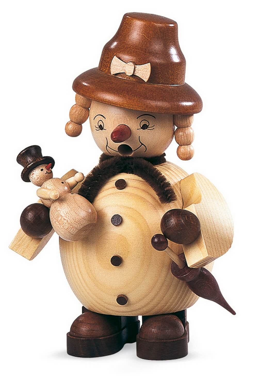 Räuchermännchen Schneefrau von Müller Kleinkunst