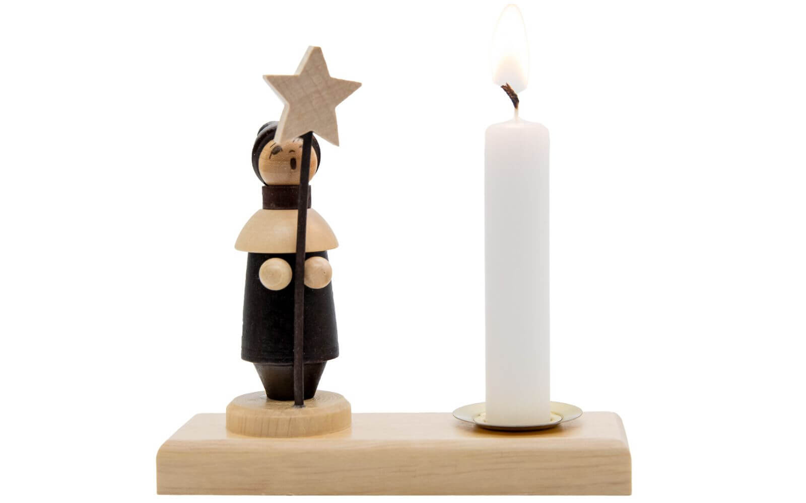 Kerzenhalter Kurrendesänger, 8 cm von Spielwarenmacher Günther
