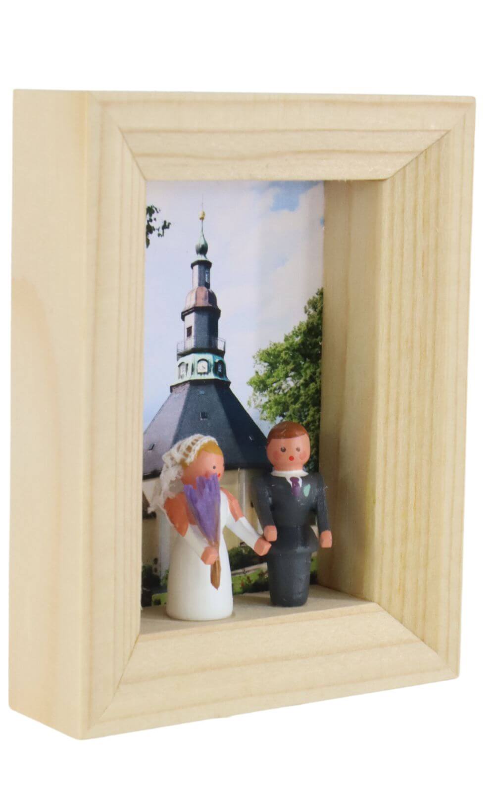 Miniatur im Rähmchen Hochzeit von Gunter Flath_2