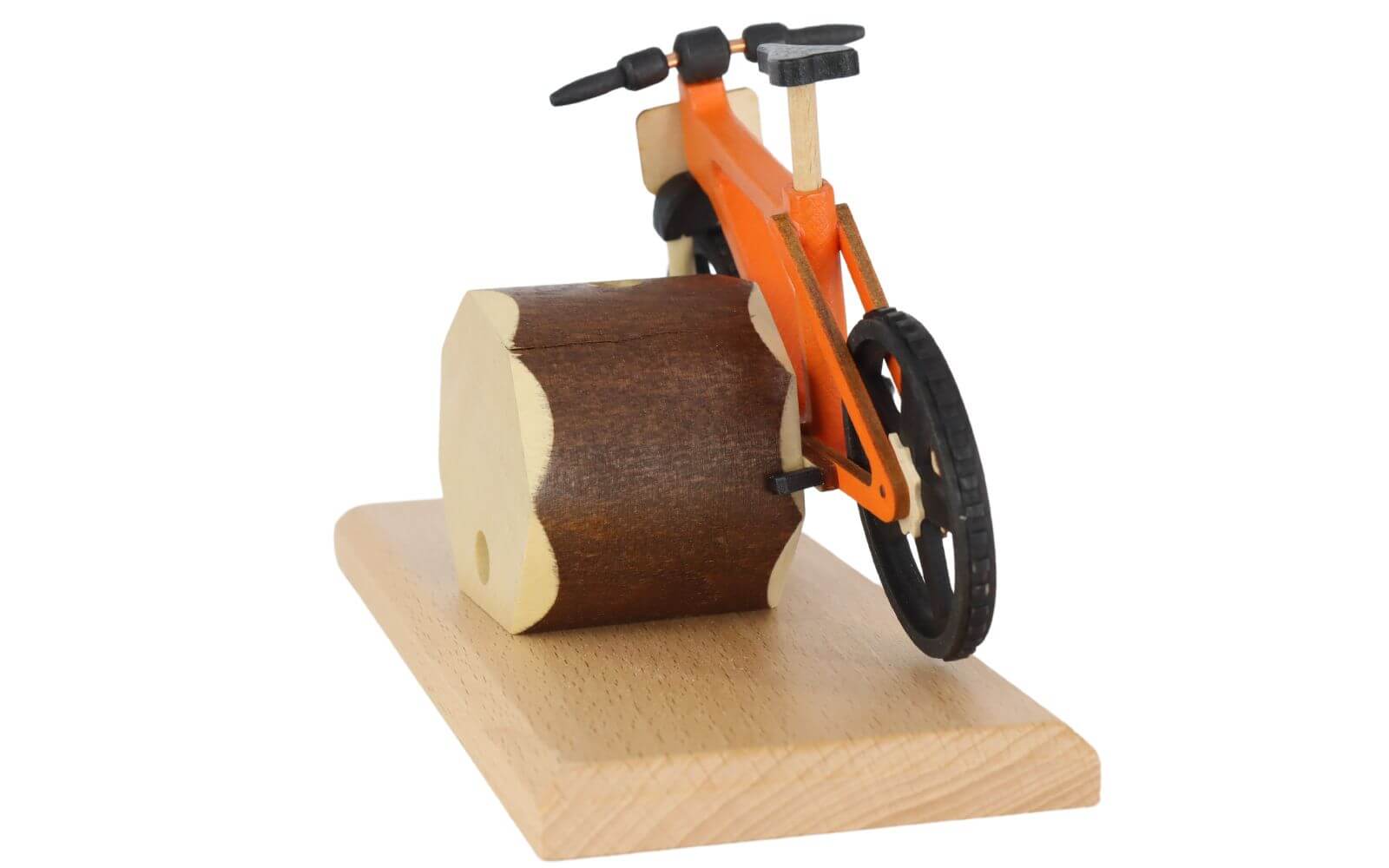 Räuchermännchen - Räucherfahrrad EBM Edition, orange von Gerd Hofmann_4