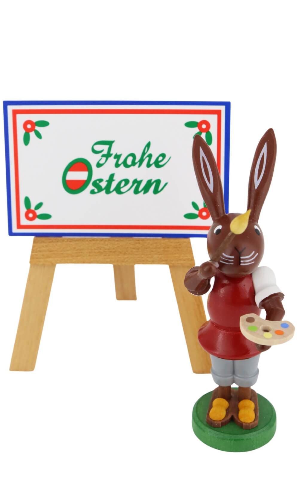 Osterhase mit Maltafel, 9 cm von Thomas Preißler_1