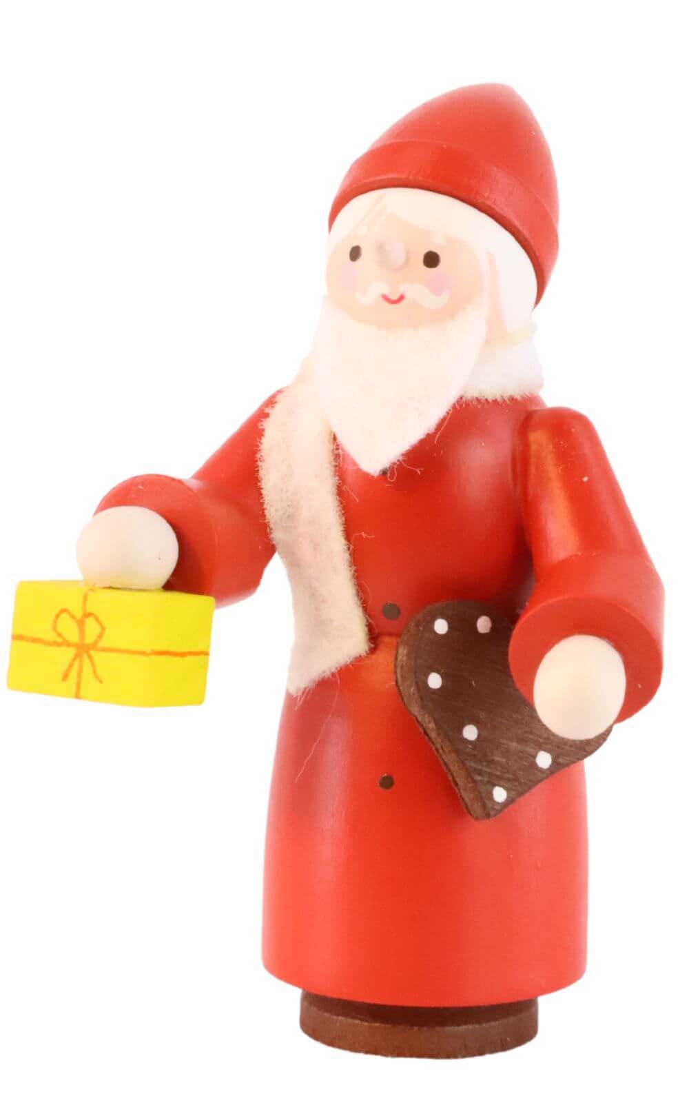 Miniatur Nikolaus, 6 cm, farbig von Romy Thiel