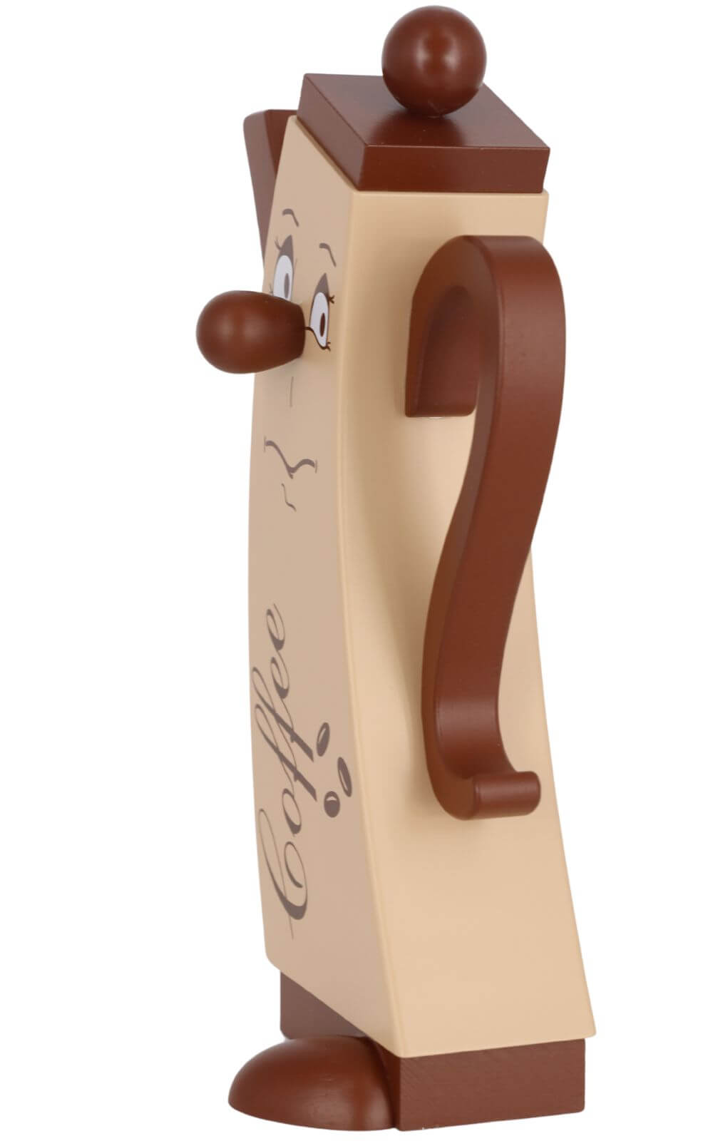 Räuchermännchen Kaffeekanne modern von Müller Kleinkunst_2