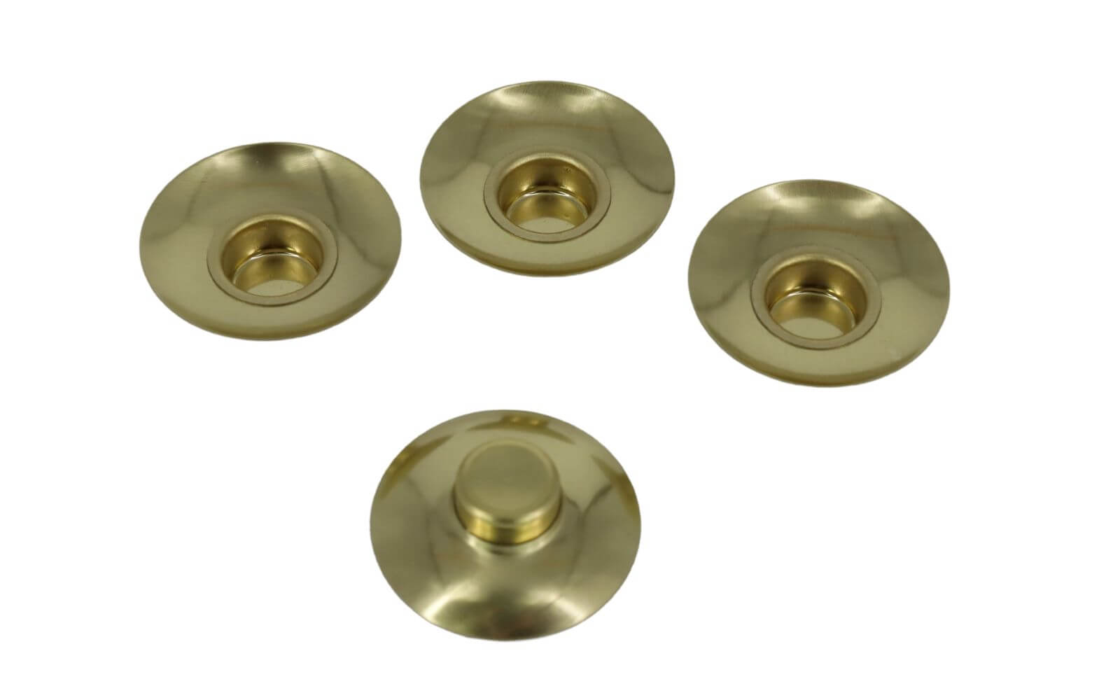 Messingtülle mit Tropfenfänger, 14 mm, verpresst von SEIFFEN.COM