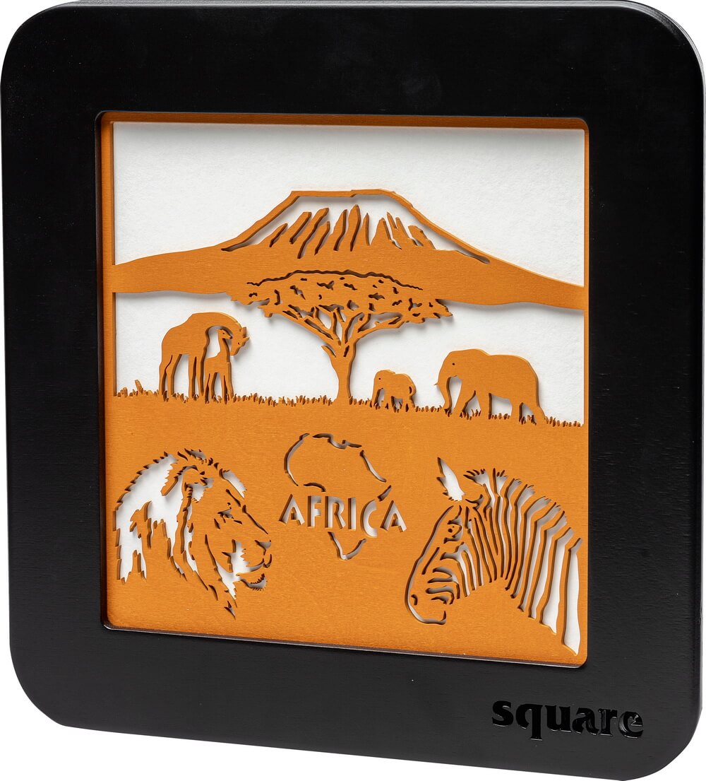 LED Standbild Square Africa, 29 cm von Weigla_Bild2