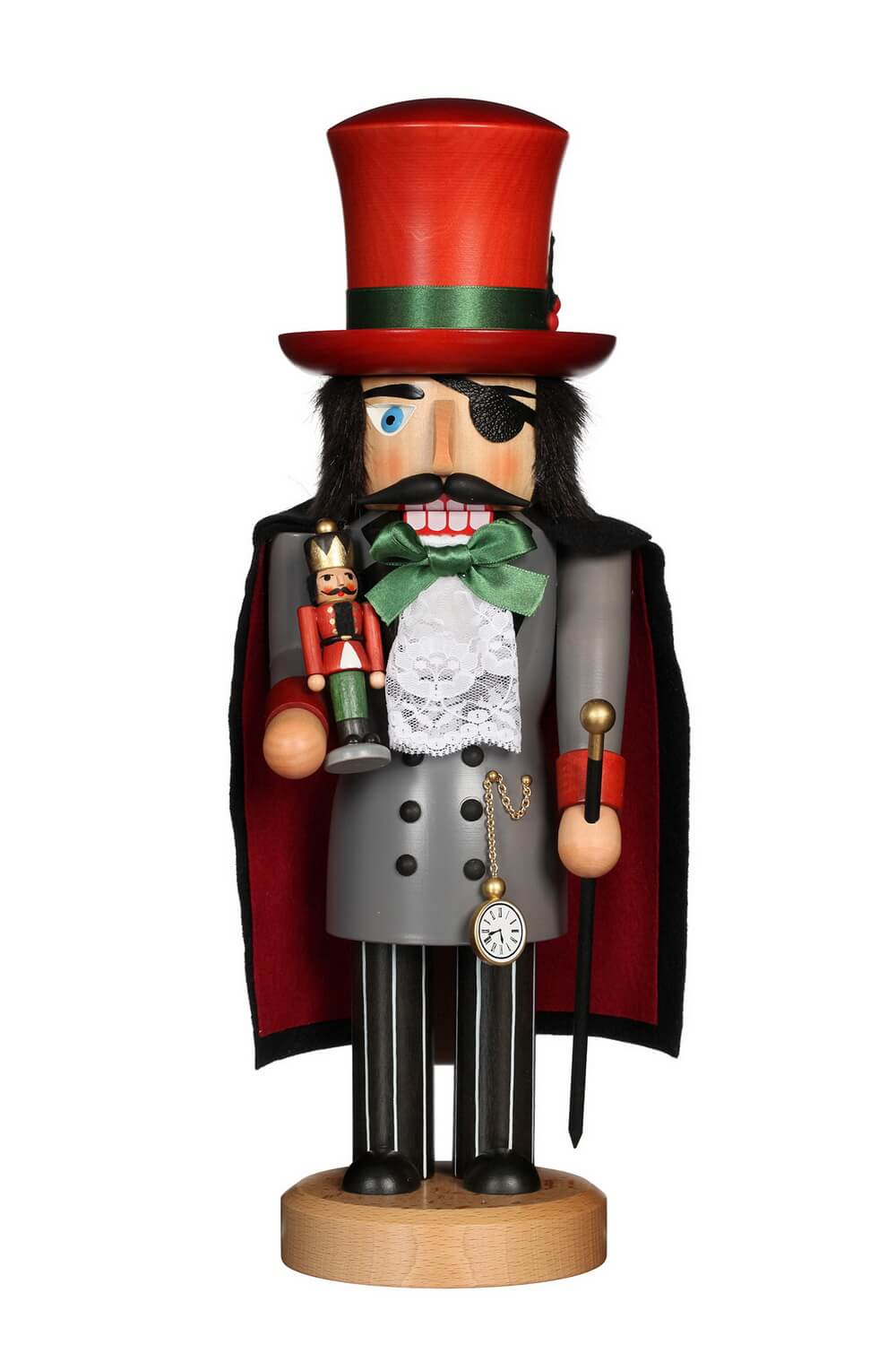 Nussknacker Drosselmeyer, farbig, 41 cm von Christian Ulbricht von Christian Ulbricht