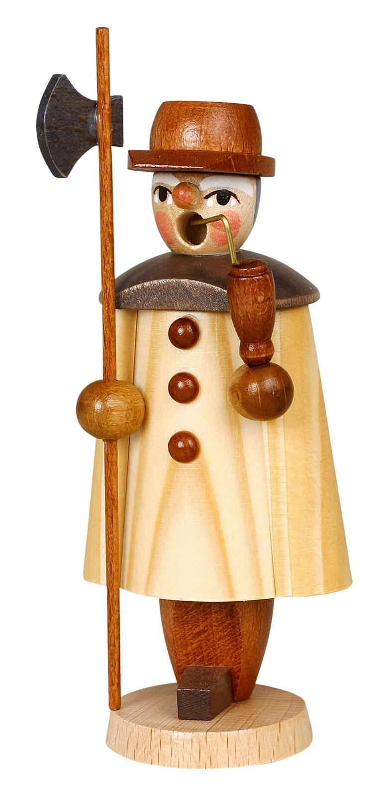 Räuchermännchen Nachtwächter, natur, 11 cm von Jan Stephani