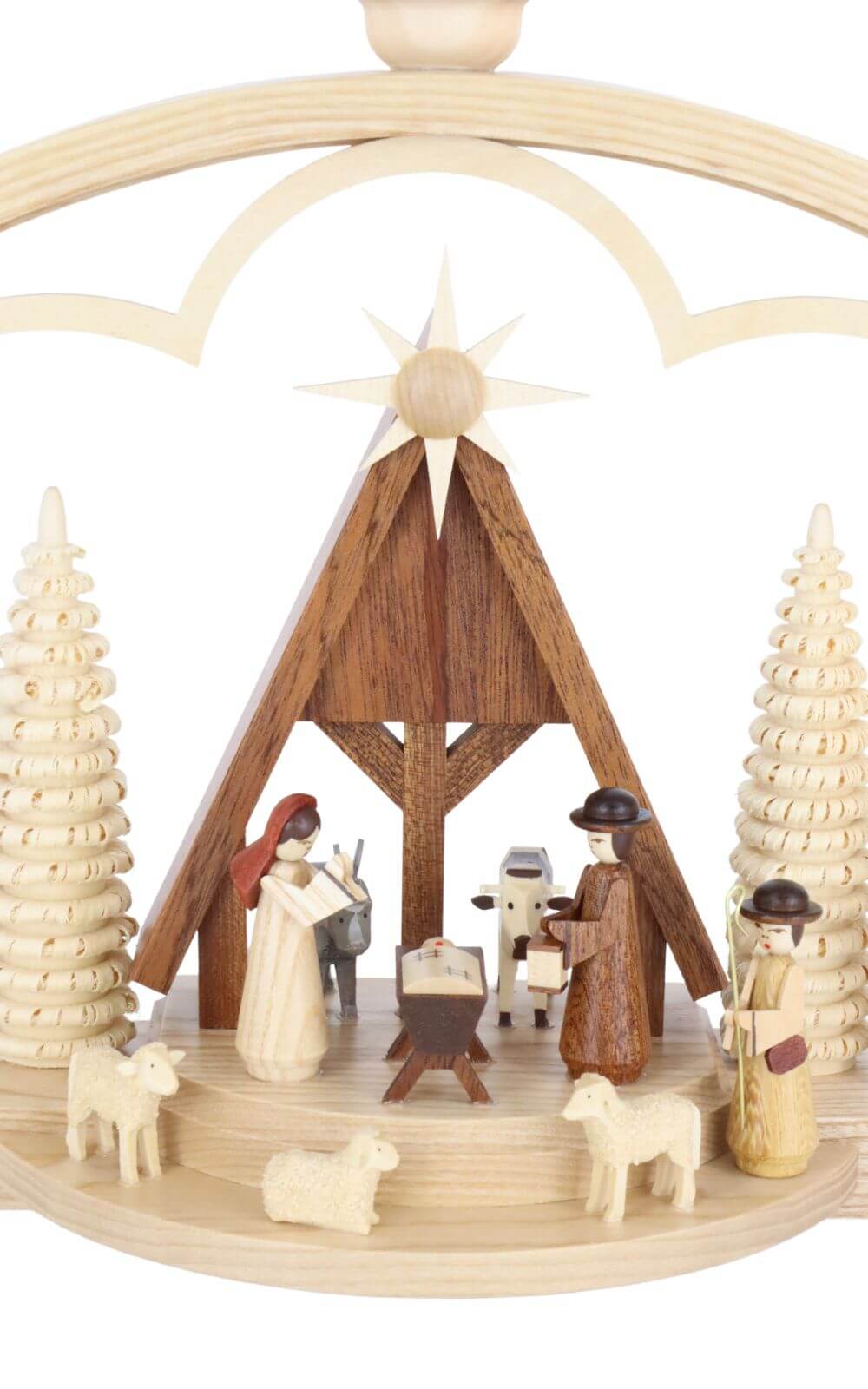 Schwibbogen Christi Geburt mit Krippe, 57 cm von Müller Kleinkunst_4