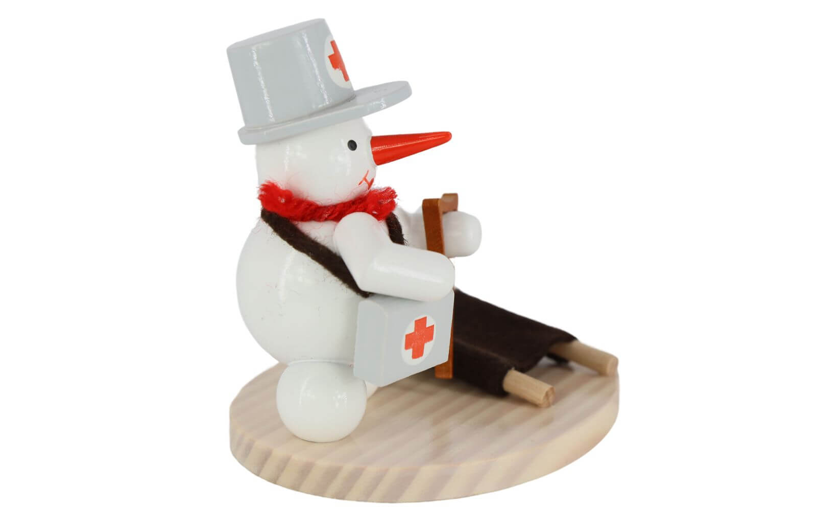 Miniatur Schneemann Sanitäter, 7 cm von Ralf Zenker_2