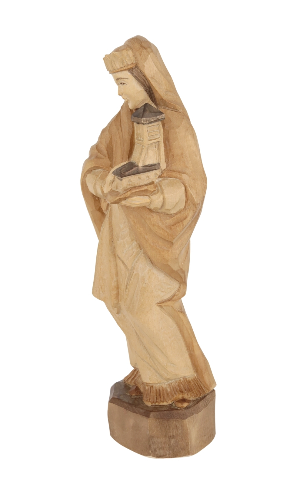 Heilige Barbara, geschnitzt, 25 cm von Schnitzkunst aus dem Erzgebirge4