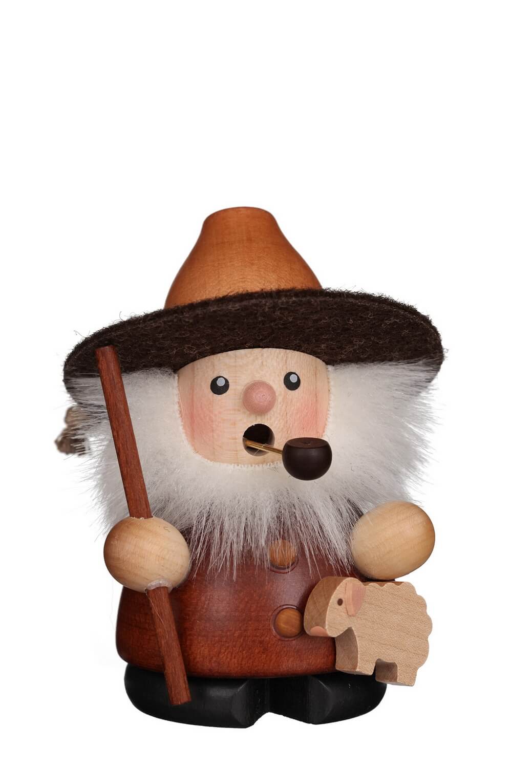 Räuchermännchen Schäfer, natur, 10 cm von Christian Ulbricht