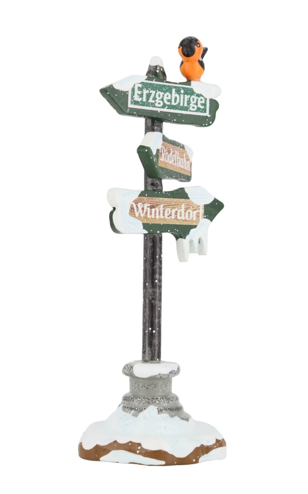 Miniatur Winterkind Wegweiser, 11 cm von Hubrig Volkskunst_1