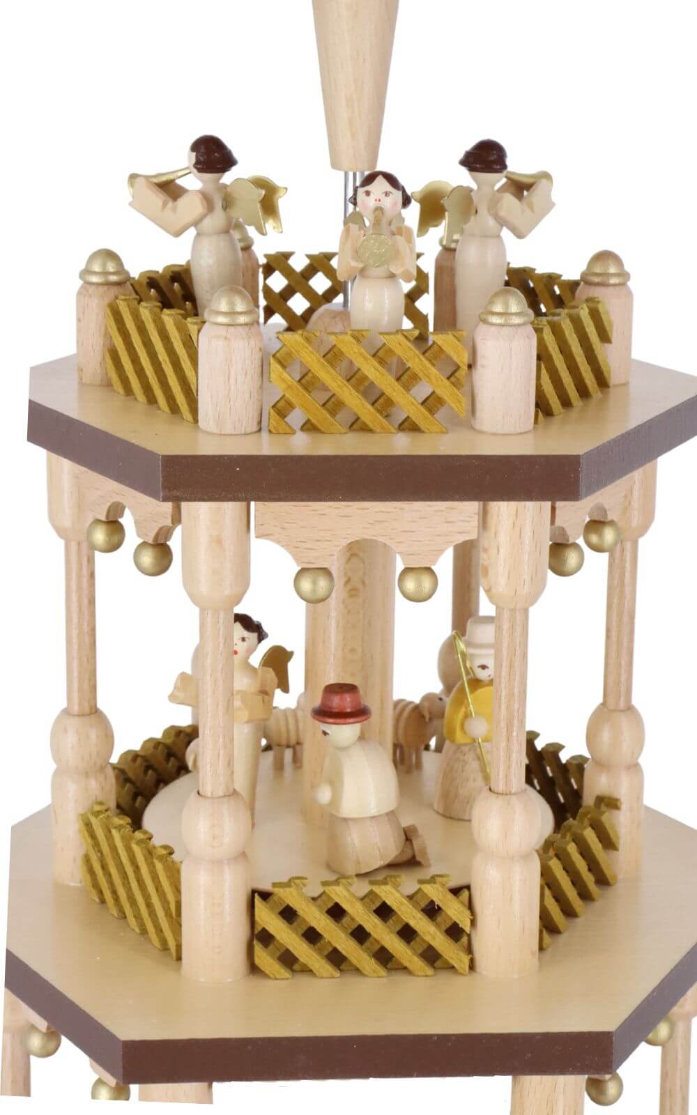 Weihnachtspyramide Christi Geburt, 5 – stöckig, 70 cm von Richard Glässer_2