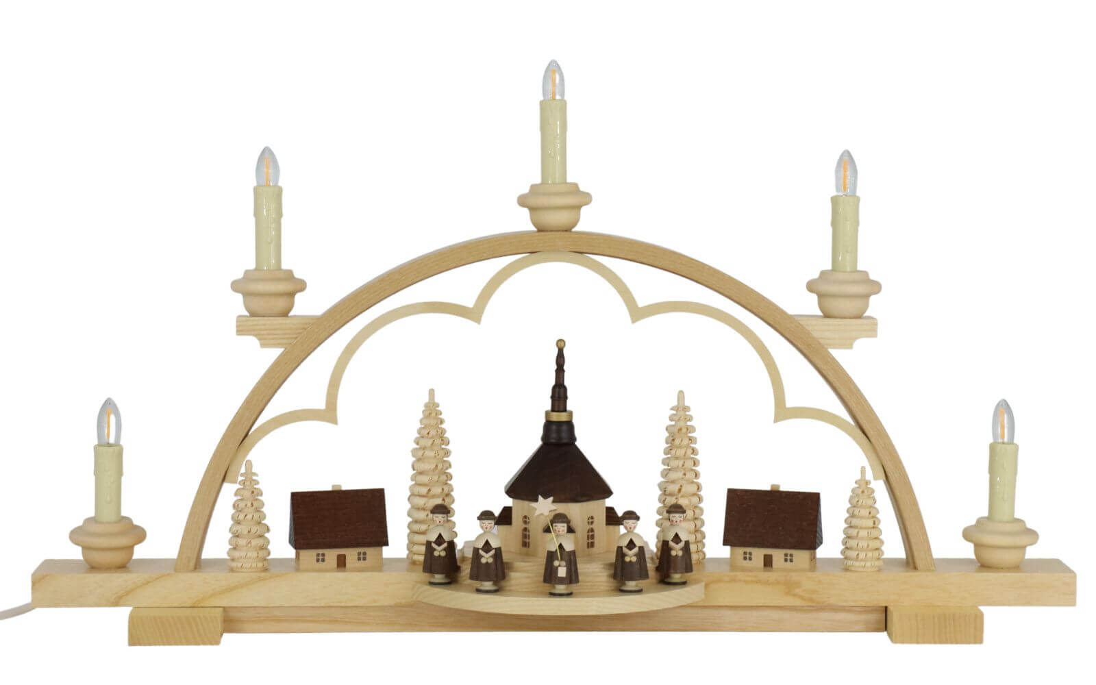 LED Schwibbogen Kurrende, 57 cm von Müller Kleinkunst_2