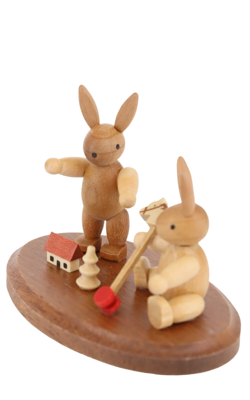 Osterhasen - spielende Kinder, 6 cm von Müller Kleinkunst_3