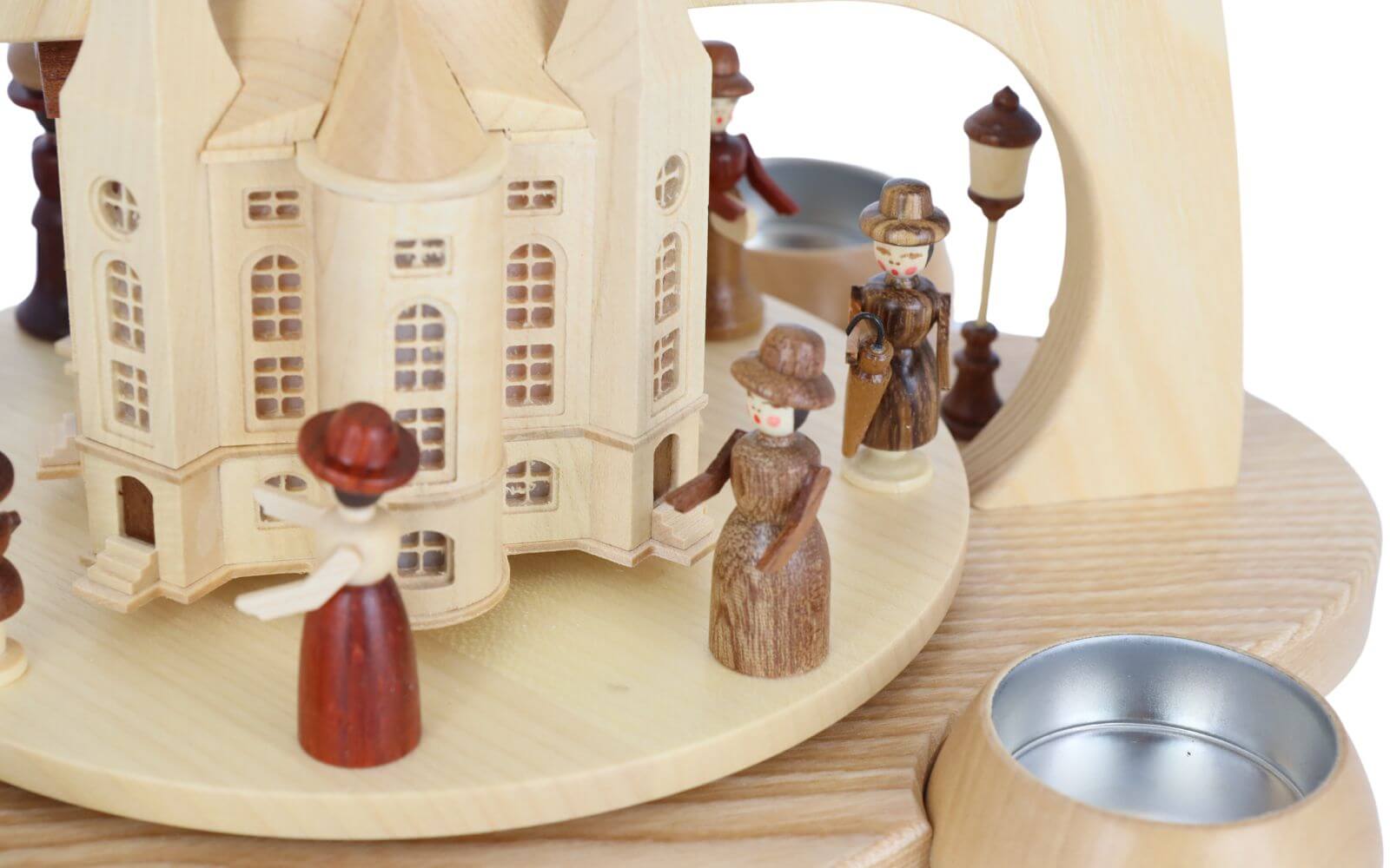 LED Weihnachtspyramide mit Frauenkirche, 36 cm von Müller Kleinkunst_4