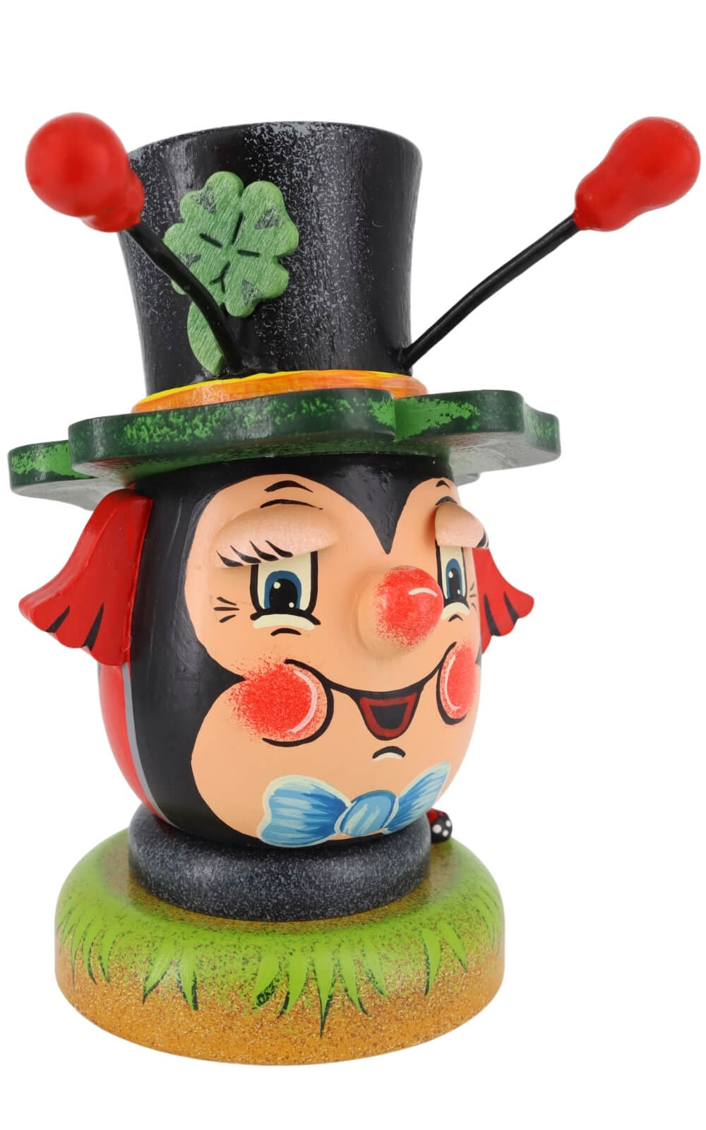 Räuchermännchen Glückskäfer, 11 cm von Hubrig Volkskunst_2