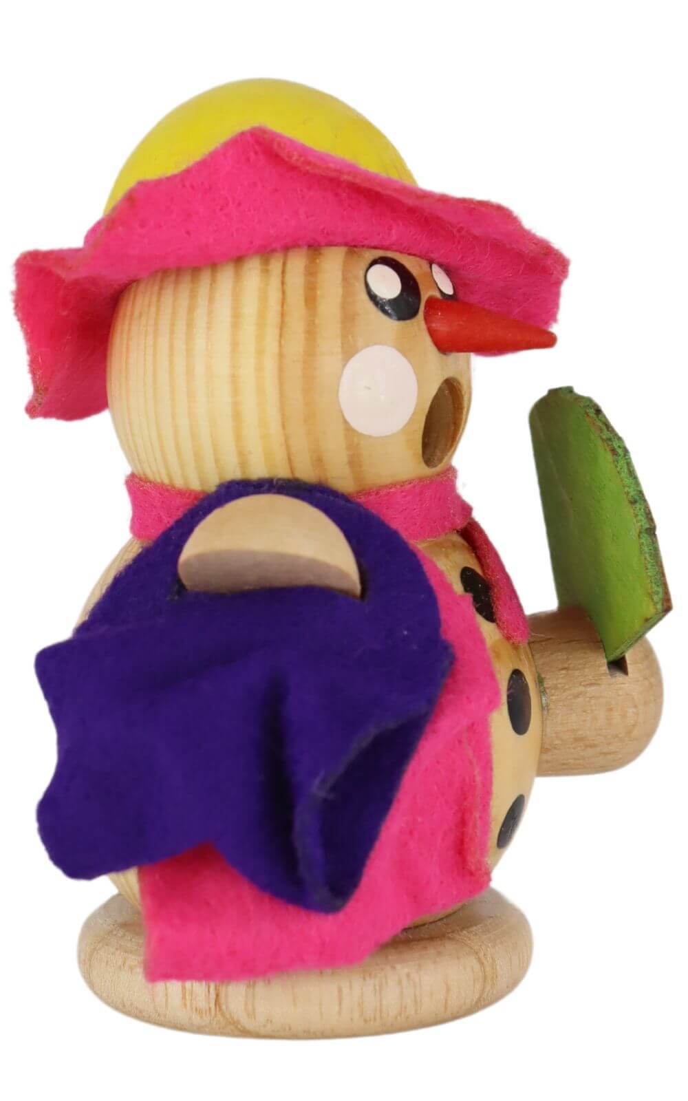 Räuchermännchen Schneemann Shoppingqueen, natur von Gerd Hofmann_2